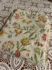 Floral Gardens Floral Full Sheet Set Flat  Fitted. Crafts Material
