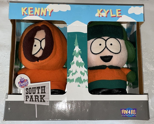 South Park Fun 4 All Comedy Central Kenny Kyle Cartman Stan 6" Plush Figures Box - Picture 3 of 5