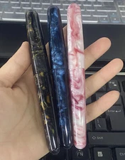 Fuliwen 017 Resin Fountain Pen Medium Nib Writing Pen Office School Pen Gift