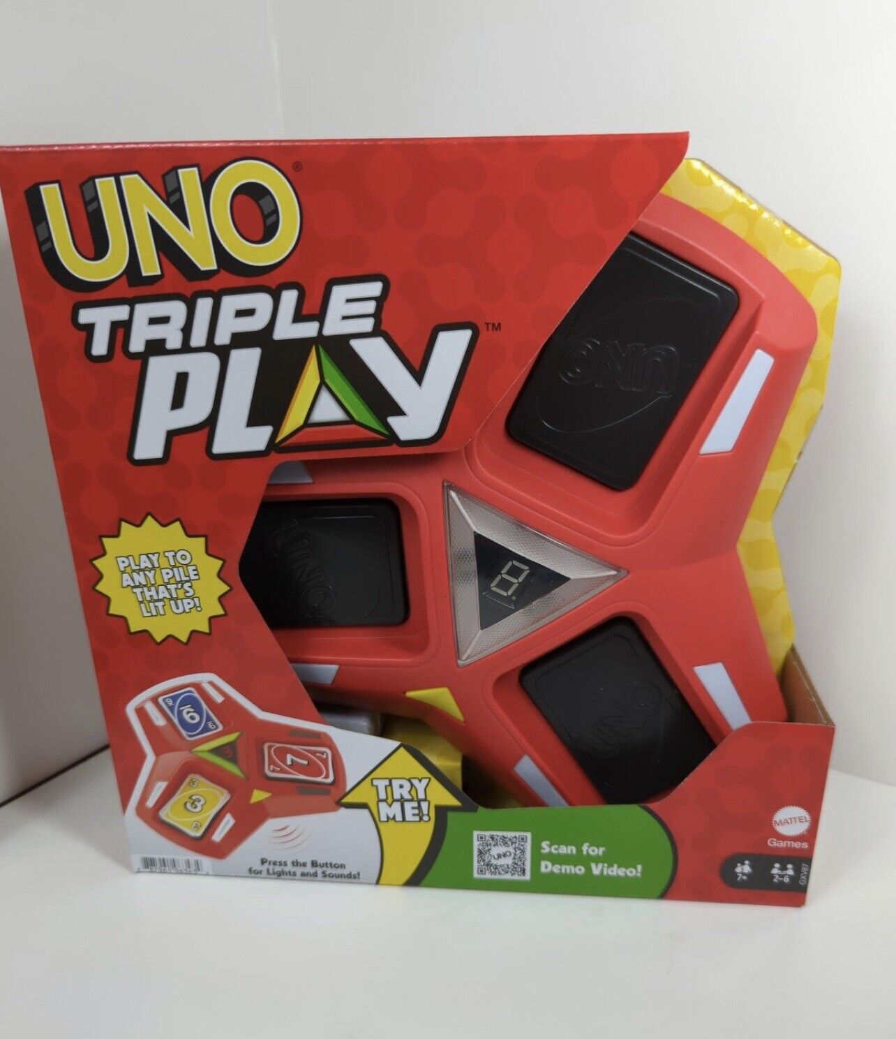 Mattel UNO Triple Play Card Game for sale online