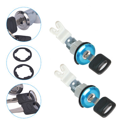 Cylinder Heads & Parts For Ford E-250 Set Of 2 Door Lock Cylinders With Keys For Ford E 150 E 250 Mazda L 717536 - Foto 5