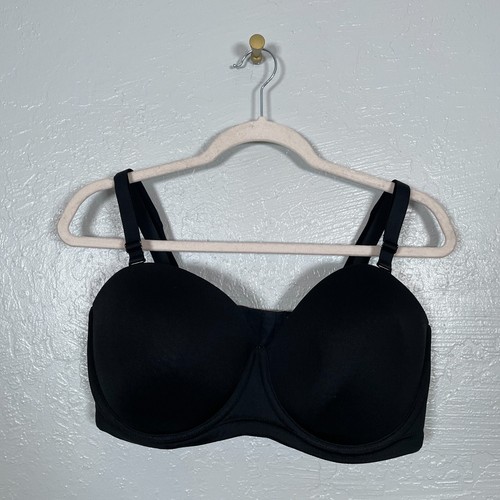 Wacoal 38DDD Red Carpet Full Figure Underwire Strapless Bra 854119 Black