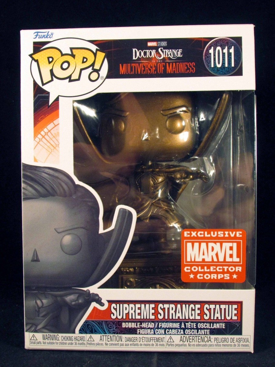 Funko Pop Marvel 1011 Supreme Strange Statue Collector Corps | eBay