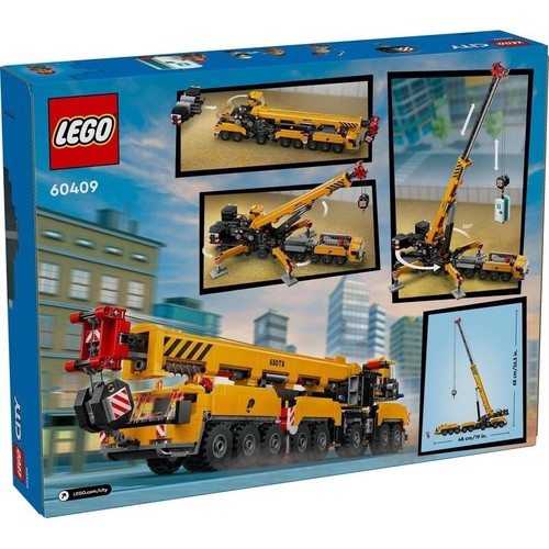 LEGO City 60409 camión grúa amarillo - Imagen 2 de 9