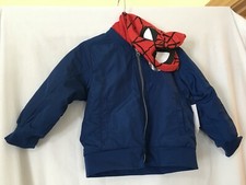 New Marvel Boy Jacket Spiderman Lightweight Hooded Avengers Toddler many sizes