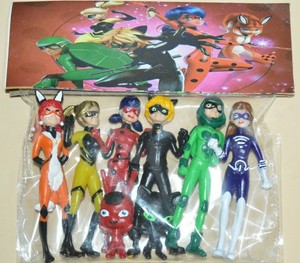 figuras de accion de miraculous ladybug