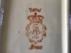 2 Antique German Royal 1755 Bonn Franz Mehlem  Porcelain Hand Painted Dishes — photo 5