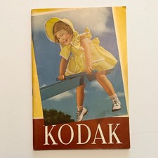 Kodak Camera Catalog 1941 Eastman Near Mint 2 Inserts Price List Bantam Medalist