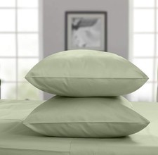 Pillow Cases Standard Size Set of 2  500 Thread Count Sateen Weave  Ultra S...