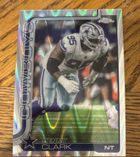 Topps chrome 2025 wave  Kenny Clark #73 Dallas Cowboys Football NFL