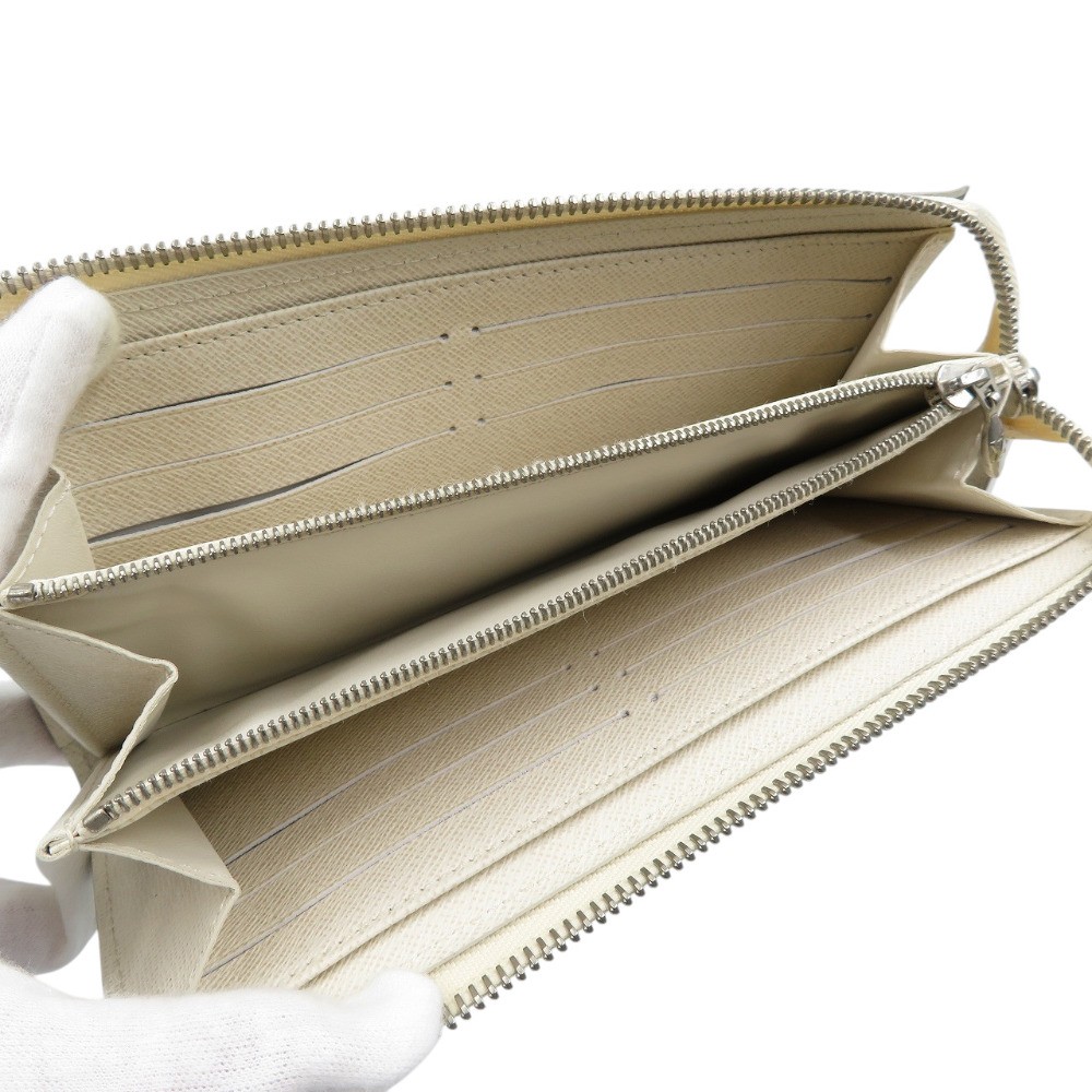 AUTHENTIC LOUIS VUITTON M6659J Portefeuille Astrid long wallet Ivoire Epi 0576 image 4