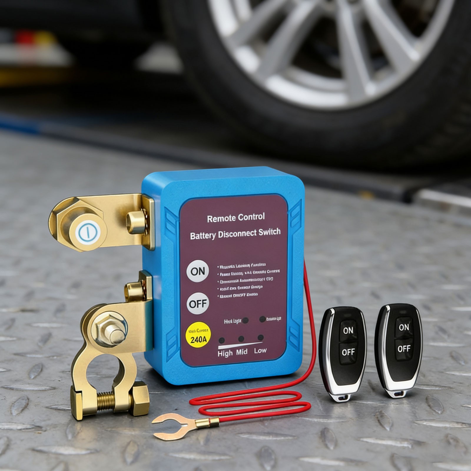 Remote Control of Car Devices for Anti-Theft Safety,Disconnect Switch Controll6T