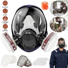 Anti-dust Full Face Mask Airflow Valve Voice Diaphragm for Welding Grinding Work