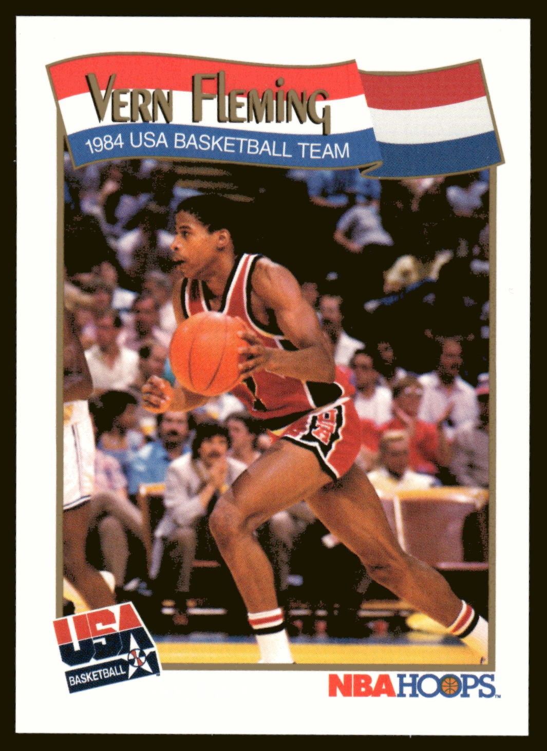 1991-92 Hoops #558 Vern Fleming NBA Basketball Card