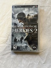 Medal of Honor: Heroes 2 (Sony PSP, 2007) In Original Box with Manual