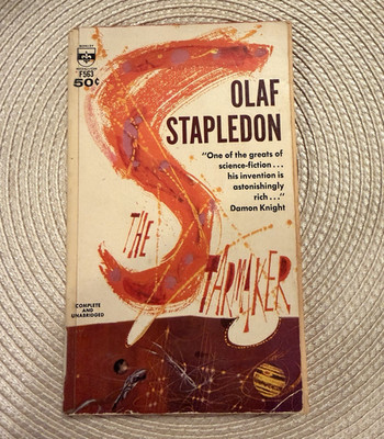Olaf Stapledon The Star Maker PB Sci-Fi Space Novel Berkley Medallion