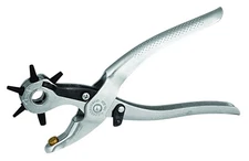 C.S. Osborne 223 Revolving Leather Hole Punch, Multi-sized