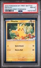 2023 POKEMON MY FIRST BATTLE-PIKACHU DECK FIRST POKEMON PIKACHU PSA 8