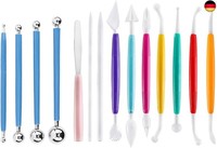 Modellierwerkzeug Fondant Set, Ton Werkzeug Multifunktionales Torten Dekoration