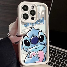 Case For Samsung Honor Motorola Xiaomi iPhone Cute Stitch ShockProof Phone Cover