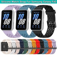 Replacement Silicone Watch Strap Smart Watchband for Samsung Galaxy Fit3
