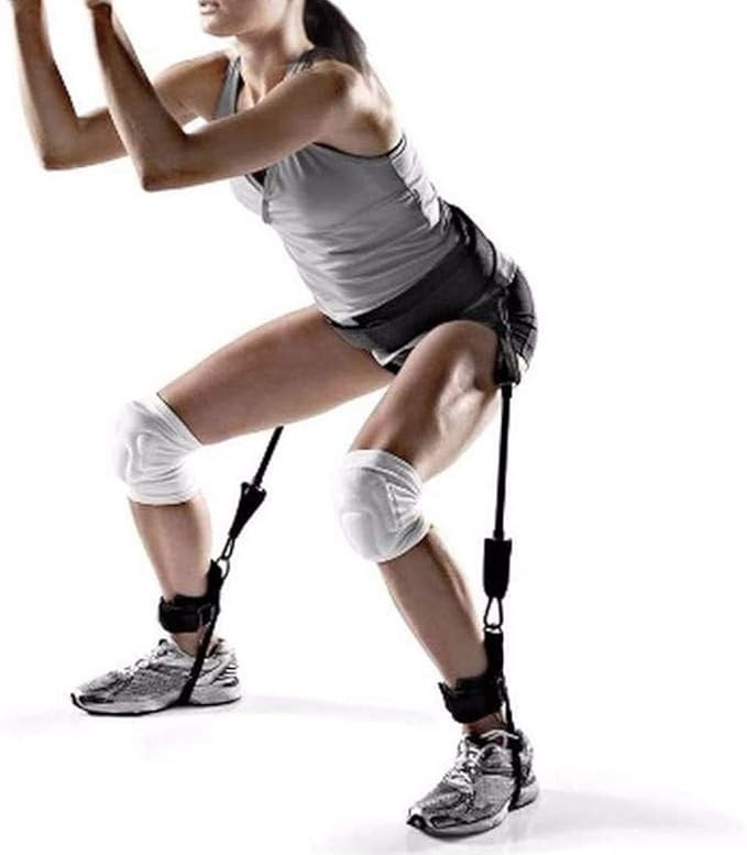 Vertical Jumping Trainer Jump Resistance Bands Leg Strength Basketball Volleybal