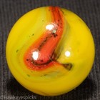 JABO PELTIER MANSION AV CORAL Swirl Marble 23/32 Mint Hawkeyespicks sg — photo 3