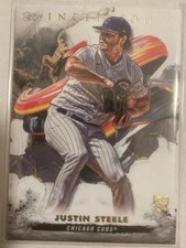 Topps 2023 Inception Justin Steele RC Rookie Base #123 Chicago Cubs MLB Card