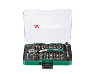 PARKSIDE Ratschenbitset 81 teilig Schnellwechsel Halter besch. Koffer B Ware