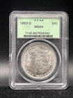 1883-O Morgan Silver Dollar PCGS MS64 90% UNC US Coin F82