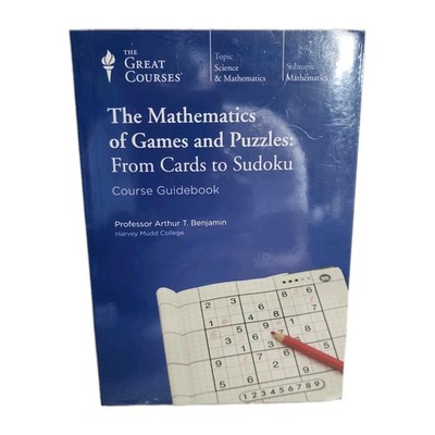 THE GREAT COURSES DVD + Guidebook The Mathematics Of Games And Puzzles Sealed