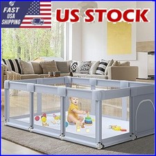 Large Baby Playpen Toddler Playard Fence Safety Play Pens for Indoor  Outdoor