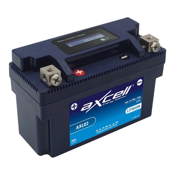 Axcell Batterie 12V Lithium-Ionen (FüR: Yamaha YZF-R6 RJ09 05 )-image