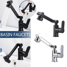 1080 Degree Rotation Kitchen Bathroom Sink Faucet With Hot/Cold Water Mixing