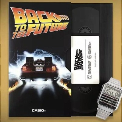 CASIO CLASSIC Back To The Future Collaboration model Watch CA