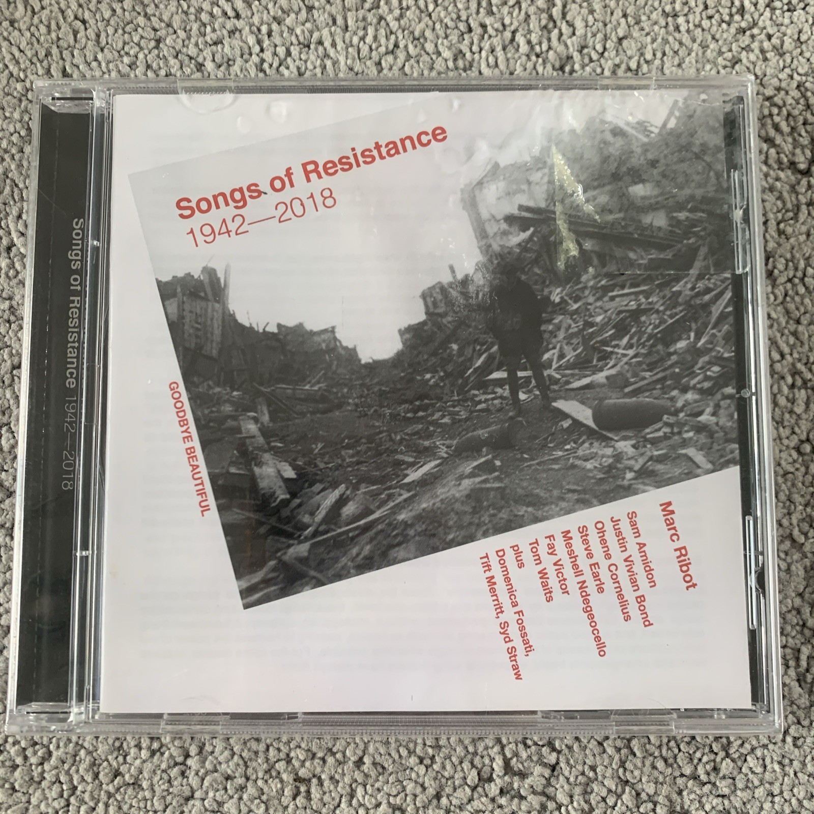Marc Ribot - Songs of Resistance 1942-2018 (Epitaph) CD Album - Image 4