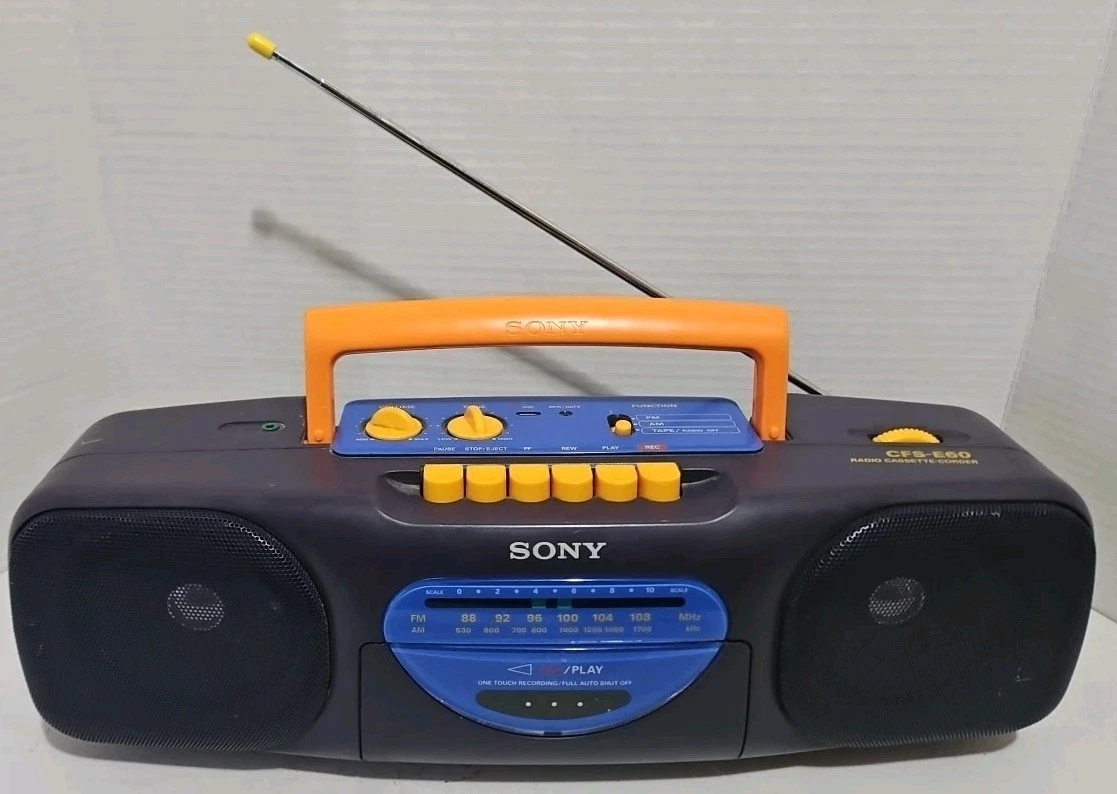 Sony Blue Portable Boomboxes for sale | eBay