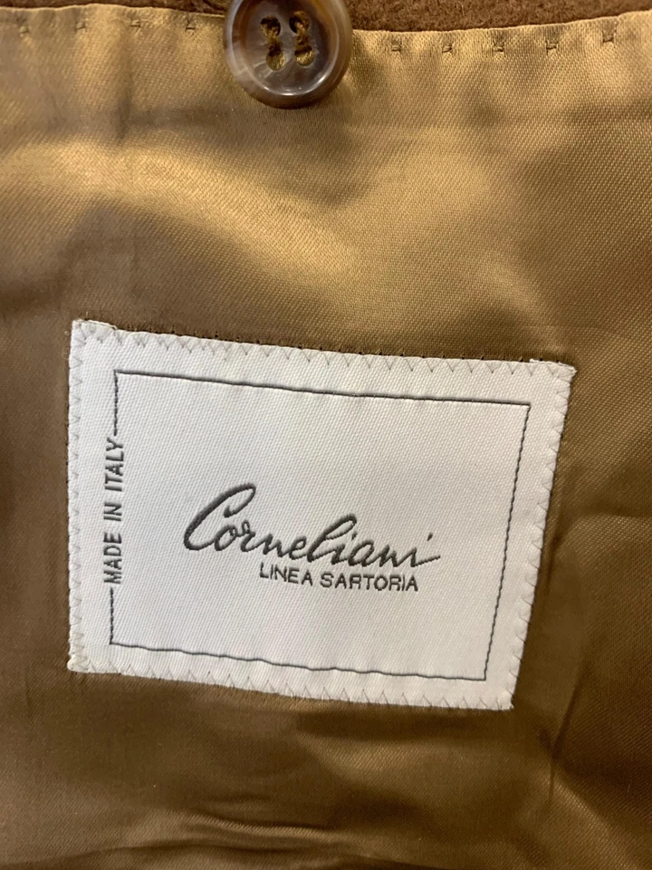 Abrigo Corneliani Linea Sartoria 100% Lana Virgen Para Hombre L Hecho en Italia #29 Foto 3 de 4