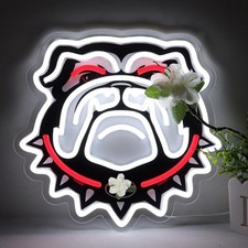 UGA Football Neon Signs for Wall Decor University Football Team