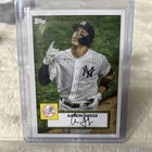 2021 Topps 70 Aaron Judge T52-1 New York Yankees Facsimile Auto Card