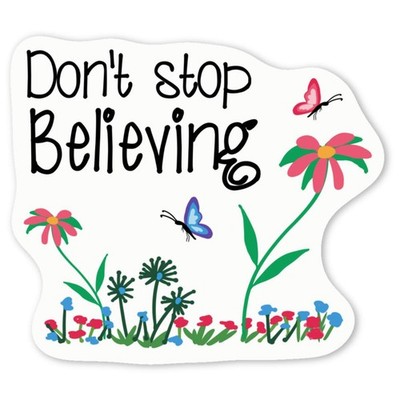 Aufkleber Sticker ''Don't Stop Believing'' (DW053100)