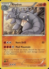 RHYDON 61/146 R XY POKEMON HP