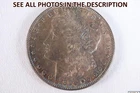 NobleSpirit (AM) Choice BU 1896 Morgan Silver Dollar Extreme Toning