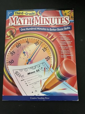 Creative Teaching Press Third-Grade Math Minutes Gr 3 PB Alaska Hults CTP2585