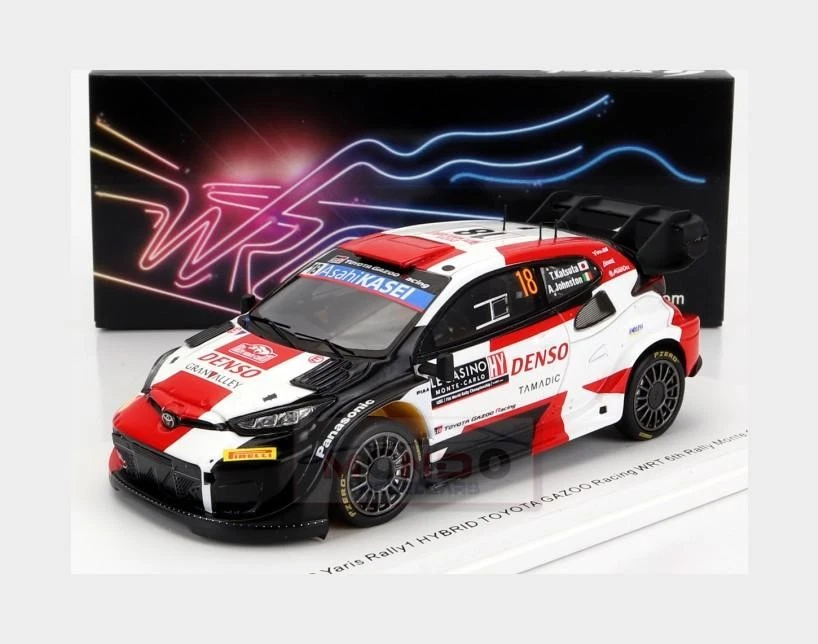 Spark S6721 1 43 Toyota GR Yaris Rally1 HYBRID #18 GAZOO Racing WRT 2023