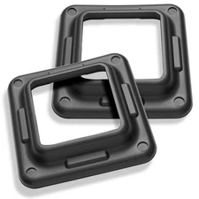 Aerobic Exercise Step Platform Risers, 2 Adjustable Risers Included