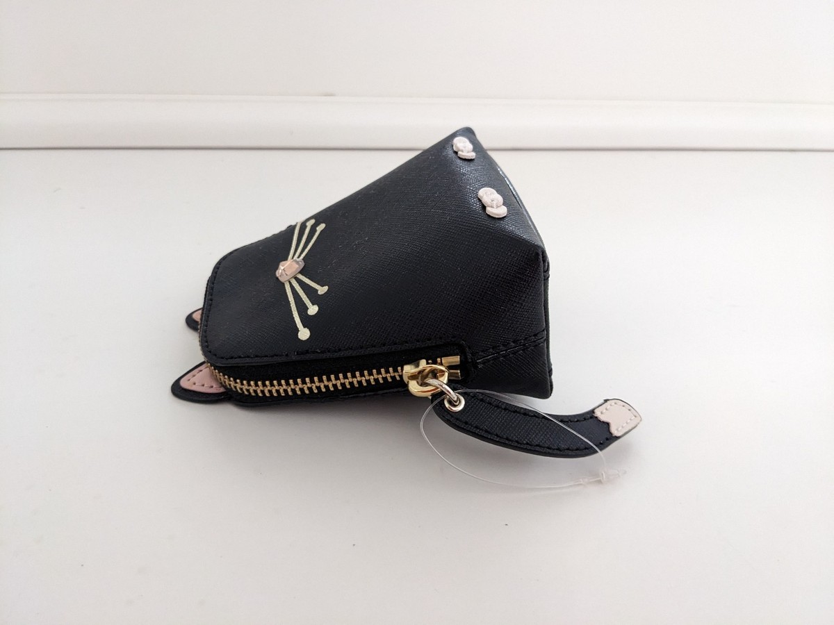 EUC! Kate Spade New York Jazz Things Up Black Cat Coin Purse