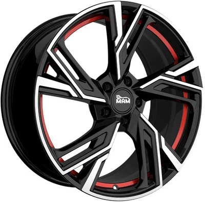4x Ganzjahresräder MAM RS5 für Ford Fiesta VII JHH RDKS 16 Zoll Felgen 195 - Bild 1 von 4