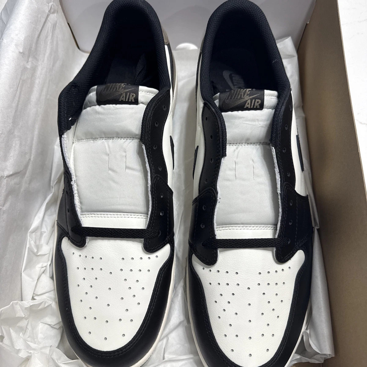 Preços baixos em Jordan 1 Low White Black | eBay
