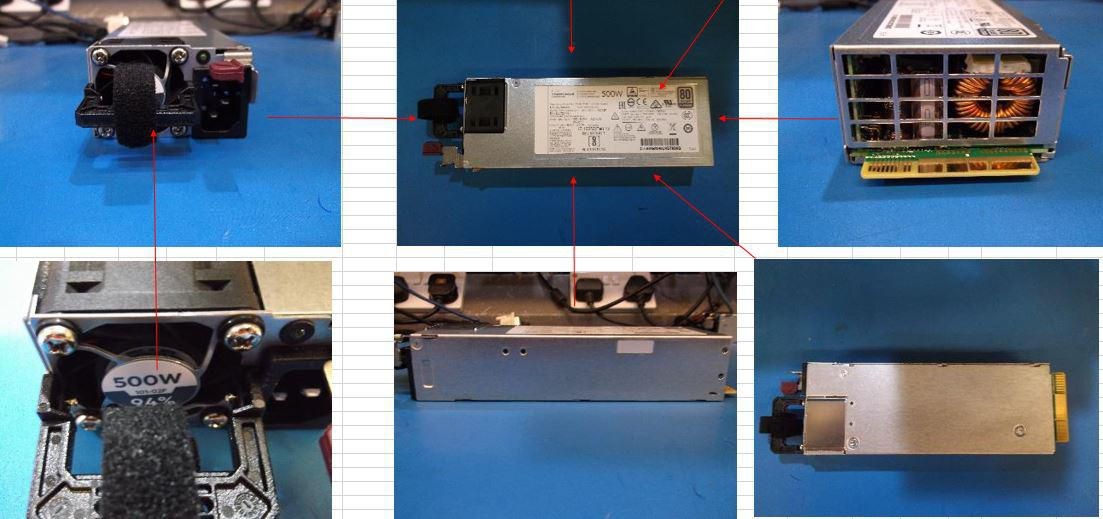 Hewlett Packard Enterprise 866729-001-RFB 500 watt Flexible Slot
